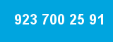 923 700 25 91